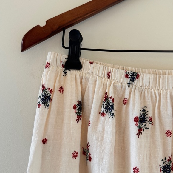 Max Studio Boho Floral Tiered Maxi Skirt Prairie Cottagecore S - Picture 3 of 14